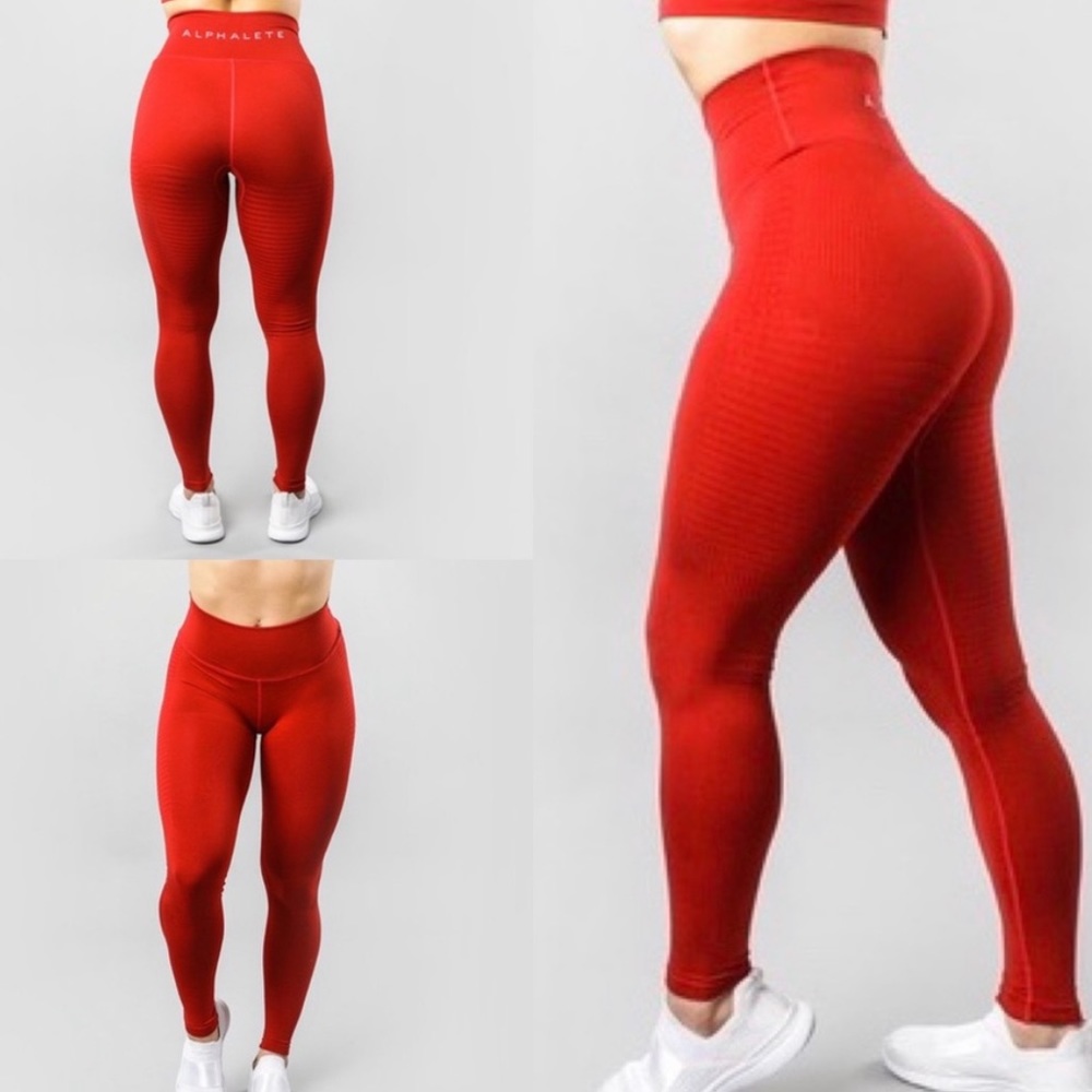 Alphalete Women’s Red Leggings
